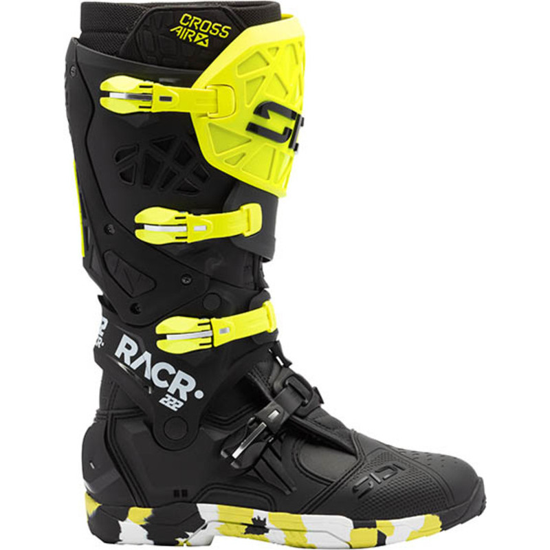 Bottes SIDI Crossair X - noir/jaune - Dr Rider
