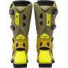 Bottes SIDI Crossfire 3 - vert olive/jaune - Dr Rider