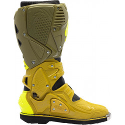 Bottes SIDI Crossfire 3 - vert olive/jaune - Dr Rider