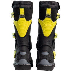 Bottes enfants SIDI Flame - noir / Citron / gris - Dr Rider