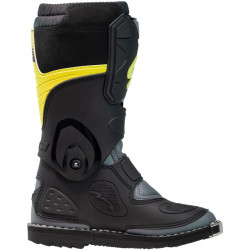 Bottes enfants SIDI Flame - noir / Citron / gris - Dr Rider