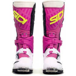 Bottes SIDI Crossair HD Billy Bolt Special Edition - blanc / rose - Dr Rider