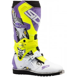 Bottes SIDI Crossair HD - blanc/violet - Dr Rider
