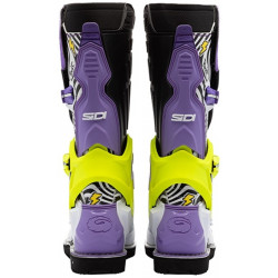 Bottes SIDI Crossair HD - blanc/violet - Dr Rider