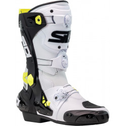 Bottes SIDI Rex - blanc / noir / jaune - Dr Rider