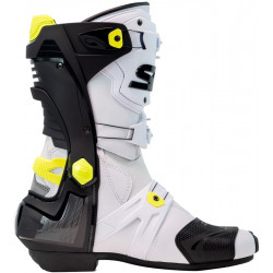 Bottes SIDI Rex - blanc / noir / jaune - Dr Rider