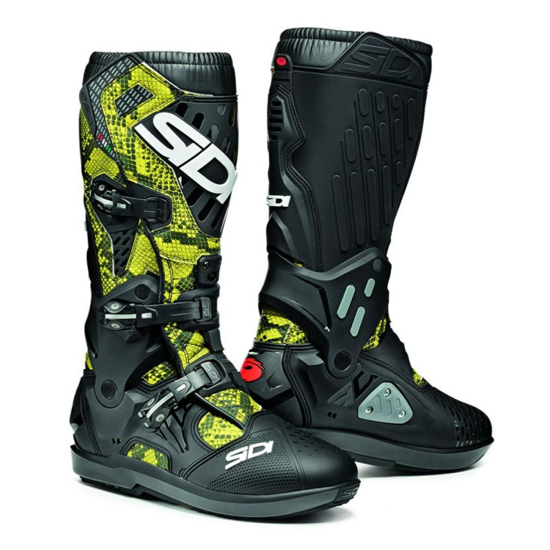 Bottes SIDI Atojo SRS - jaune/noir - Dr Rider