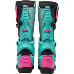 Bottes SIDI Crossair - Menthe / noir / rose - Dr Rider