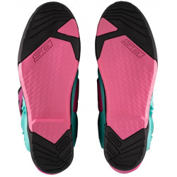 Bottes SIDI Crossair - Menthe / noir / rose - Dr Rider