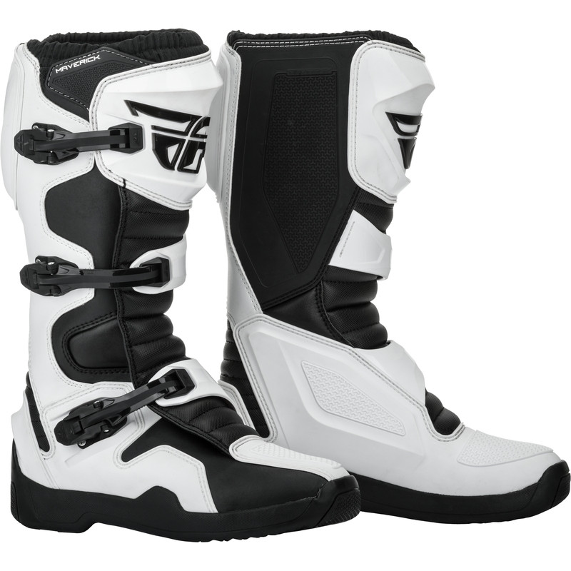 Bottes FLY RACING Maverik Blanc 12-47 - Dr Rider