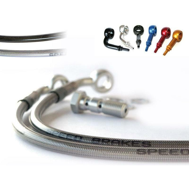 Durite d'embrayage Aviation SPEEDBRAKES inox/raccord alu Ducati Panigale 1199/1199 R/1199 S