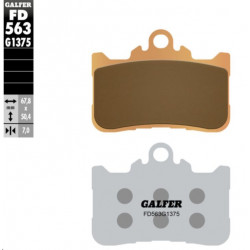 BRAKE PAD SINTERED SPORT FR - 17214101 - Dr Rider