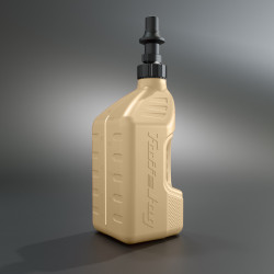 Bidon d'essence TUFF JUG beige avec bouchon Ripper 2.5G/10L - Dr Rider