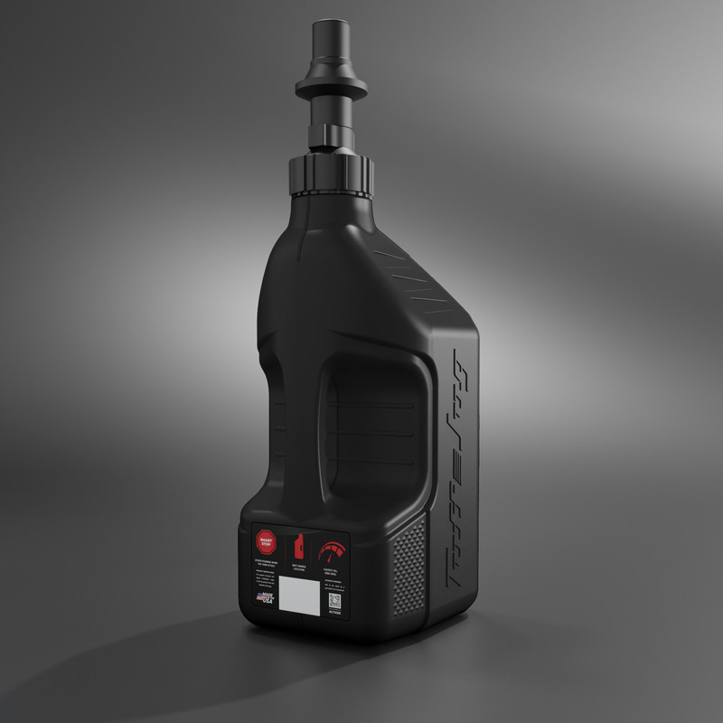 Bidon d'essence TUFF JUG noir avec bouchon Ripper 2.5G/10L - Dr Rider