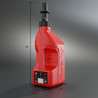 Bidon d'essence TUFF JUG noir avec bouchon Ripper 2.5G/10L - Dr Rider
