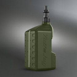 Bidon d'essence TUFF JUG vert forêt avec bouchon Ripper 5G/20L - Dr Rider