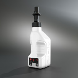 Bidon d'essence TUFF JUG blanc avec bouchon Ripper 1.25G/5L - Dr Rider