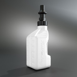 Bidon d'essence TUFF JUG blanc avec bouchon Ripper 1.25G/5L - Dr Rider