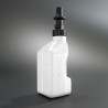 Bidon d'essence TUFF JUG blanc avec bouchon Ripper 1.25G/5L - Dr Rider