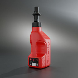 Bidon d'essence TUFF JUG rouge avec bouchon Ripper 1.25G/5L - Dr Rider