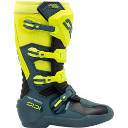 Bottes SIDI Crosscore - Petrol/jaune fluo - Dr Rider