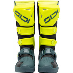 Bottes SIDI Crosscore - Petrol/jaune fluo - Dr Rider