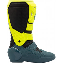 Bottes SIDI Crosscore - Petrol/jaune fluo - Dr Rider