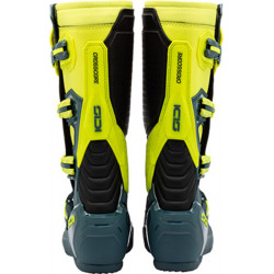 Bottes SIDI Crosscore - Petrol/jaune fluo - Dr Rider