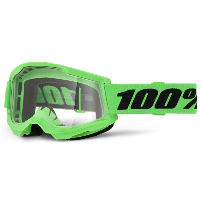GOGGLE STRATA 2 NEON GRN - CLE - 26014056 | Dr Rider