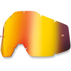 Écran masque cross 100% Enfant ACC Miroir Rouge / Smoke - Dr Rider