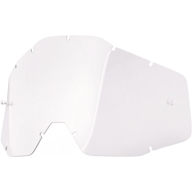 Écran masque cross 100% STRATA MINI AF Transparent - Dr Rider