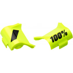 Cache boîtier roll-off masque cross 100% Forecast Jaune/Noir - Dr Rider