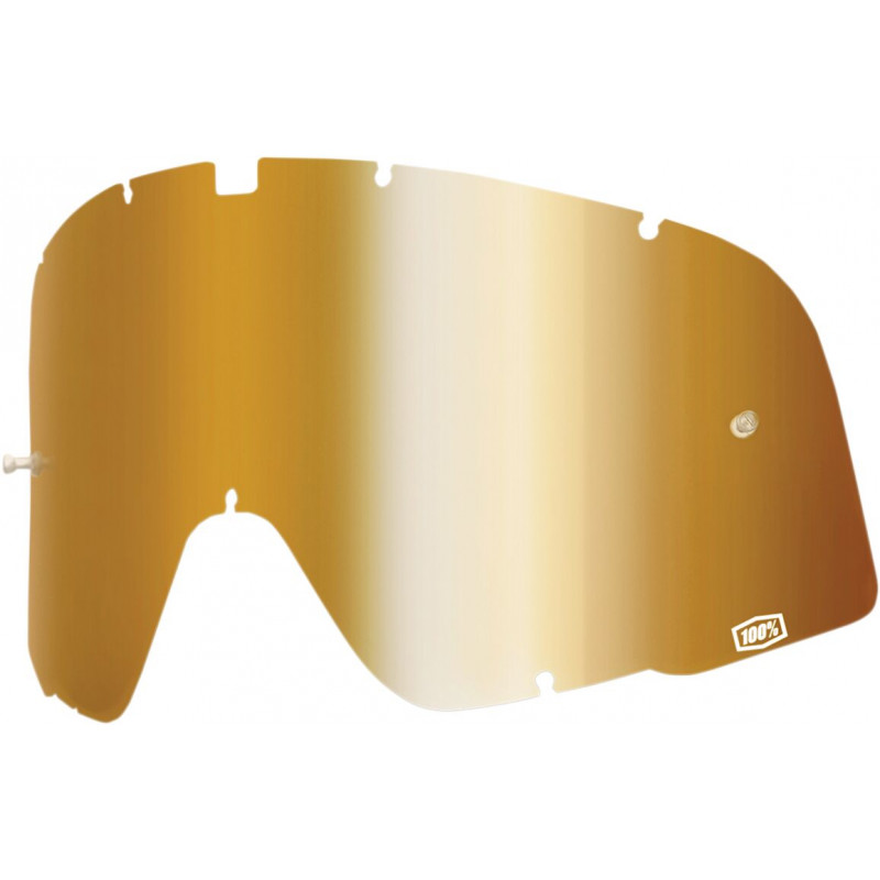 Écran masque cross 100% BARSTOW True Gold - Dr Rider