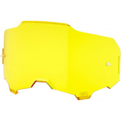 Écran masque cross 100% ARMEGA Jaune - Dr Rider