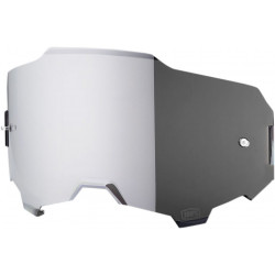 Écran masque cross 100% ARMEGA Miroir Argent - Dr Rider