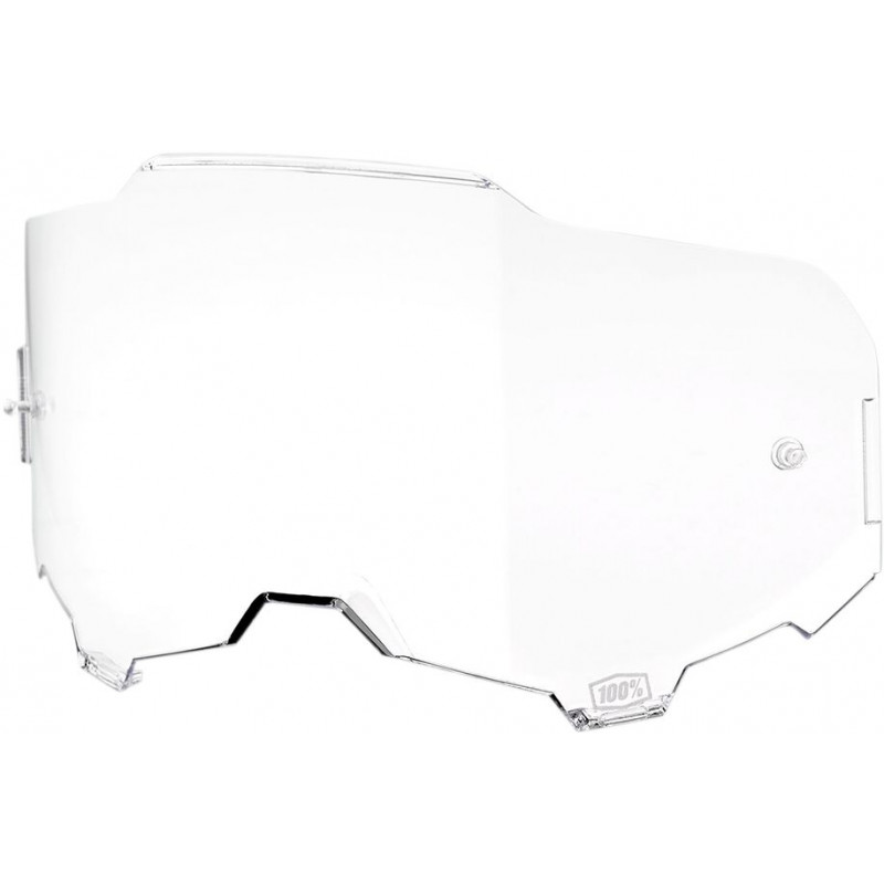 Écran masque cross 100% ARMEGA Transparent - Dr Rider