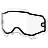 Écran masque cross 100% ARMEGA - Double Écran Transparent - Dr Rider