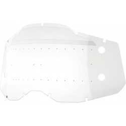 Écran masque cross 100% RACECRAFT 2 / ACCURI 2 / STRATA 2 Forecast - Transparent - Dr Rider