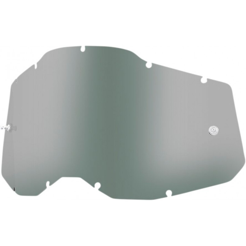 Écran masque cross 100% RACECRAFT 2 / ACCURI 2 / STRATA 2 Smoke - Dr Rider