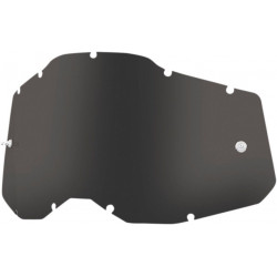 Écran masque cross 100% RACECRAFT 2 / ACCURI 2 / STRATA 2 - Smoke Foncé - Dr Rider