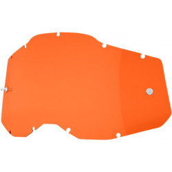 Écran masque cross 100% RACECRAFT 2 / ACCURI 2 / STRATA 2 Orange - Dr Rider