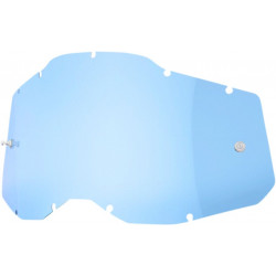 Écran masque cross 100% RACECRAFT 2 / ACCURI 2 / STRATA 2 Bleu - Dr Rider