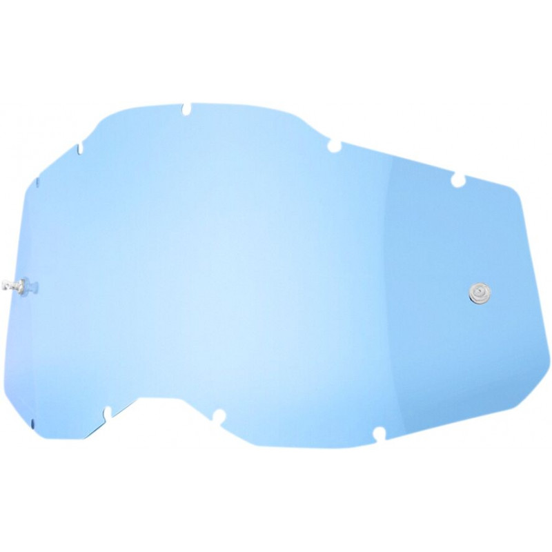 Écran masque cross 100% RACECRAFT 2 / ACCURI 2 / STRATA 2 Bleu - Dr Rider