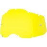Écran masque cross 100% RACECRAFT 2 / ACCURI 2 / STRATA 2 Jaune - Dr Rider