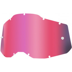 Écran masque cross 100% RACECRAFT 2 / ACCURI 2 / STRATA 2 Rose - Dr Rider