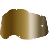 Écran masque cross 100% RACECRAFT 2 / ACCURI 2 / STRATA 2 Or - Dr Rider