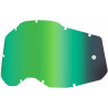 Écran masque cross 100% RACECRAFT 2 / ACCURI 2 / STRATA 2 Miroir Vert - Dr Rider