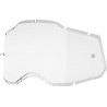 Écran masque cross 100% RACECRAFT 2 / ACCURI 2 / STRATA 2 - Injecté Transparent - Dr Rider