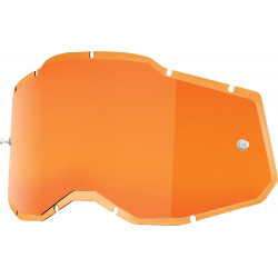Écran masque cross 100% RACECRAFT 2 / ACCURI 2 / STRATA 2 Injecté Persimmon - Dr Rider