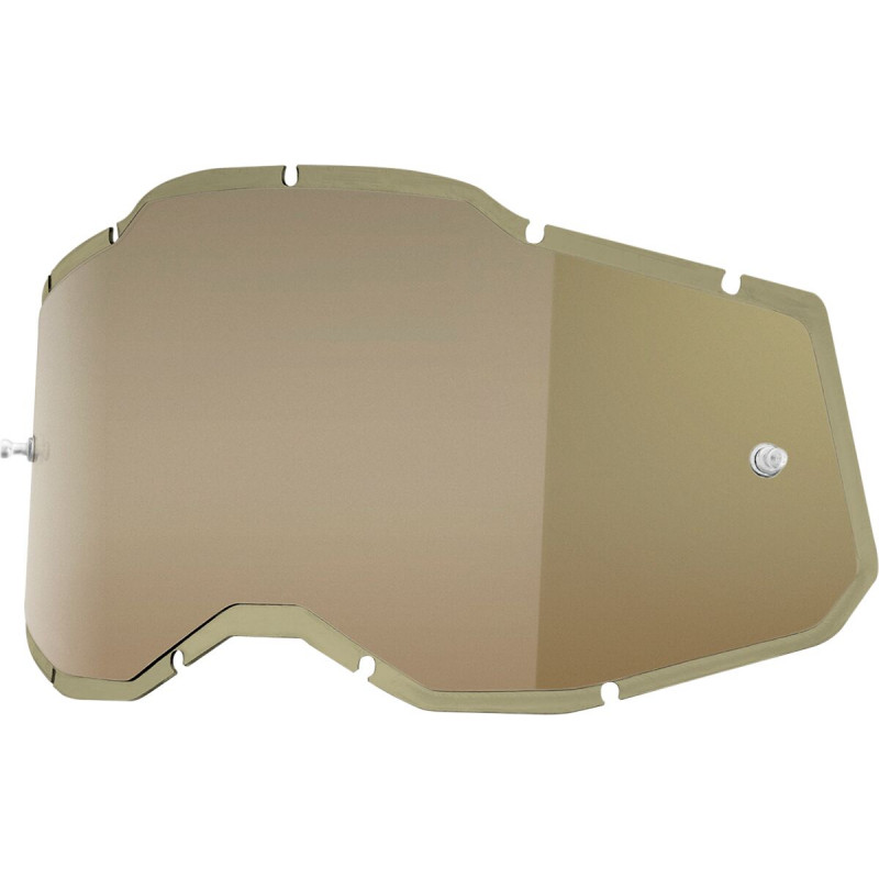Écran masque cross 100% RACECRAFT 2 / ACCURI 2 / STRATA 2 Injecté Olive - Dr Rider
